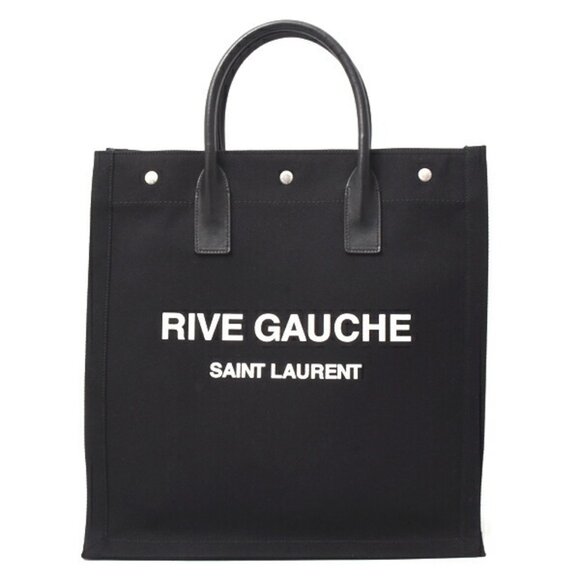 SAINT LAURENT Black Tote Bag - Picture 1 of 10